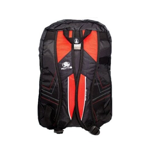 Mochila Ejecutiva Negra Con Rojo Juvenil Con Porta Laptop