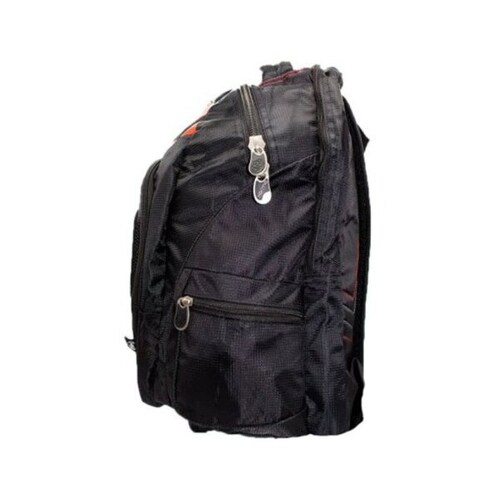 Mochila Ejecutiva Negra Con Rojo Juvenil Con Porta Laptop