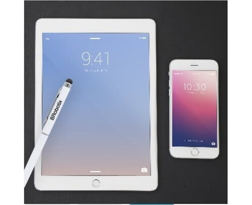 Pluma Stylus para tableta Blanco CELULAR MACBOOK LAPTOP pantalla touch IPHONE OFICINA MONITOR CASA