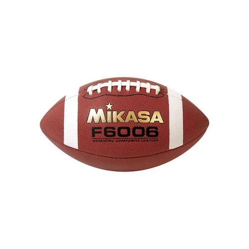 Balon para Futbol Americano Mikasa Serie 6000 Piel Sintetica Composite Oficial NFHS