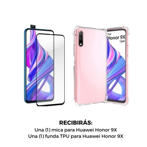 Mica + Funda Huawei Honor 9x
