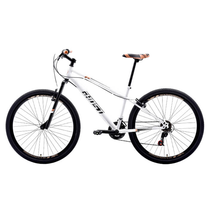 Bicicleta blanca de discount montaña