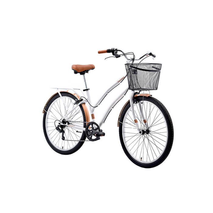 Bicicleta Ghost Sidney Rodado 26 Blanco