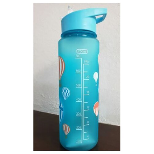 Aleissi Botella Vaso Cilindro para Agua El Mejor!!!! (Azul)