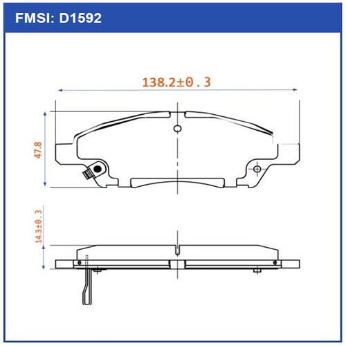 Balatas Delantera Matic Nissan Versa 2012 2014 2015 2016 2017