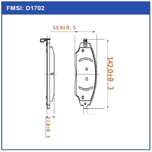 Balatas Delantera Matic Chevrolet Sonic 2011 2012 2013 2016 2017