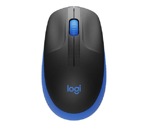 MOUSE LOGITECH M190 INALÁMBRICO AMBIDIESTRO AZUL (910-005903)