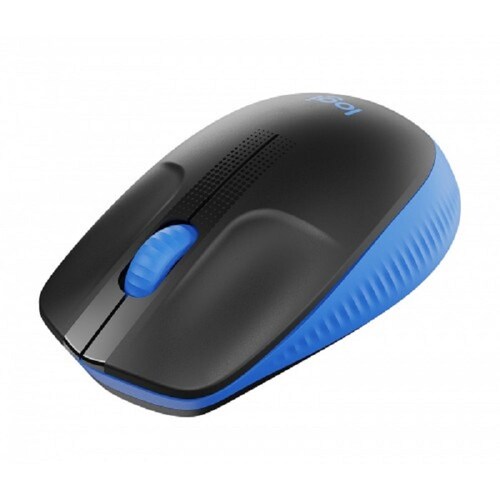 MOUSE LOGITECH M190 INALÁMBRICO AMBIDIESTRO AZUL (910-005903)