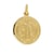 Medalla Mediana San Benito en Oro Amarillo de 14 K + Obsequio