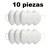 10 pcs Cubreboca Mascarilla mascara N95 Kn95 + 5 pares de guantes de nitrilo
