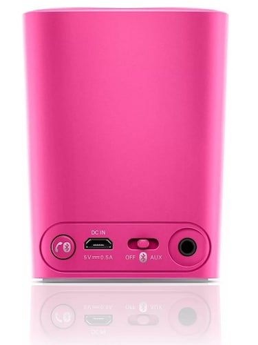 Philips Wireless Mini Altavoz Portátil con Bluetooth Rosa BT-100P/27