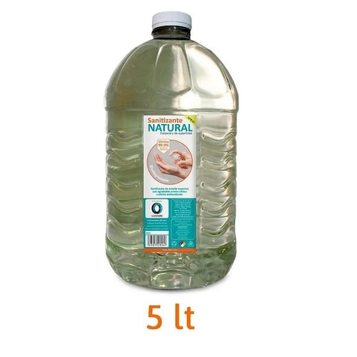 Sanitizante Desinfectante Natural Corporal Y De Superficies, Biodegradable 5L