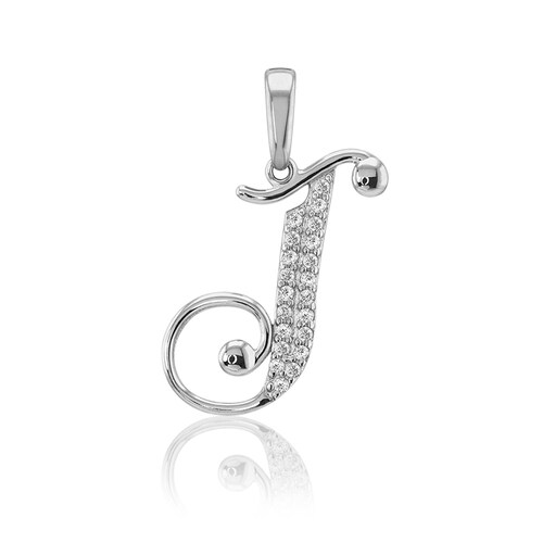 DIJE LETRA J ORO  10K ABBA JOYAS