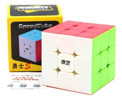 Cubo Rubik 3x3 Qiyi Warrior W Stickerless Speedcube