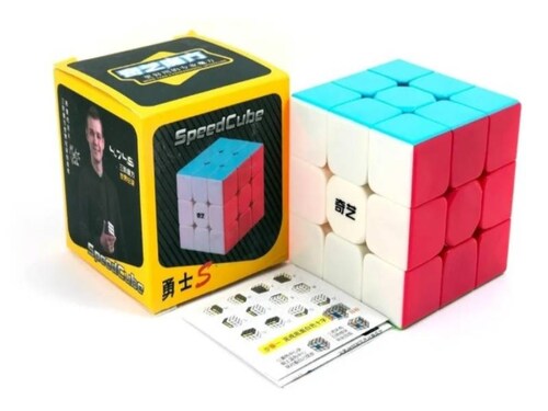 Cubo Rubik 3x3 Qiyi Warrior W Stickerless Speedcube