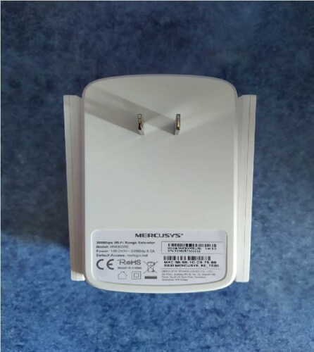 REPETIDOR INALAMBRICO EXTENSOR WIFI INTERNET MERCUSYS MW300RE 300MBPS 3 ANTENAS CASA GAMER PC LAP