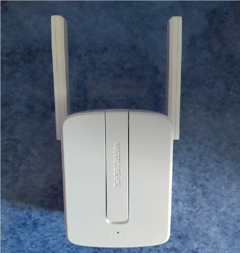 REPETIDOR INALAMBRICO EXTENSOR WIFI INTERNET MERCUSYS MW300RE 300MBPS 3 ANTENAS CASA GAMER PC LAP