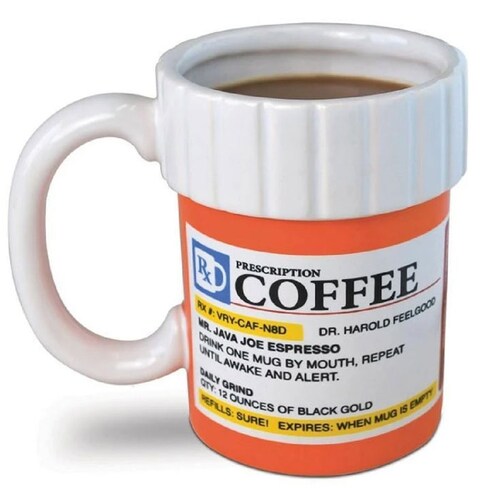Taza en Forma de Bote de Pastillas Regalos Para Doctor Medico