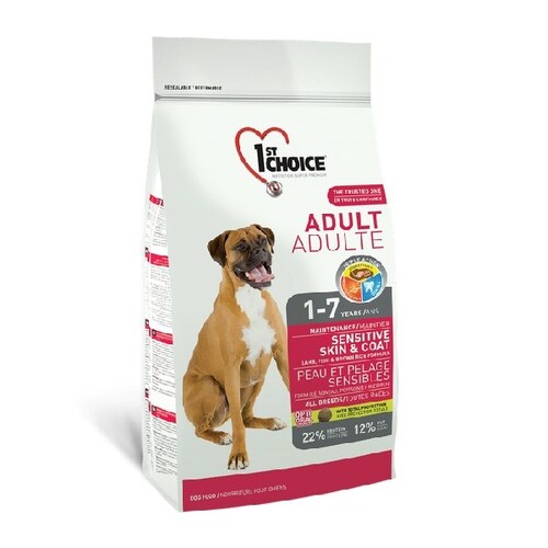1st CHOICE ADULT ALL BREED  SENSITIVE SKIN & COAT LAMB  15KG