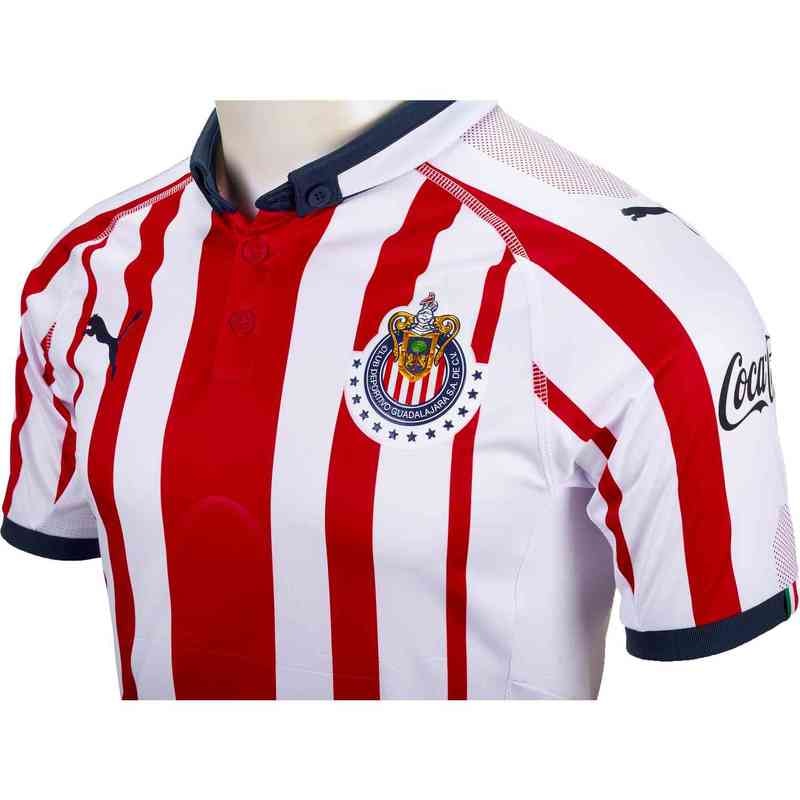 JERSEY CHIVAS DEL GUADALAJARA PUMA 2018 2019 LOCAL