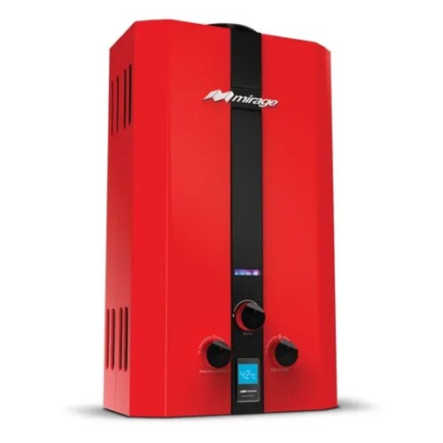 Calentador de agua Mirage MBF06ZB Boiler Flux Rojo Gas LP 1 Servicio END5**