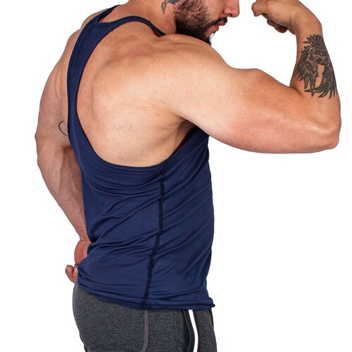 Camiseta Olímpica Playera Tank Top Body Gym Fitness Crossfit Deportiva Fitness Hombre Gondur Tirante 