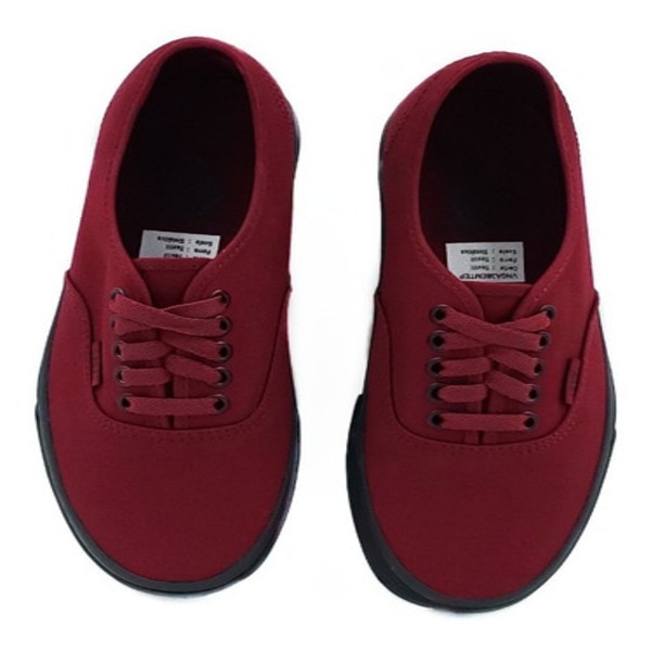 TENIS VANS CABERNET AUTHENTIC TINTOS