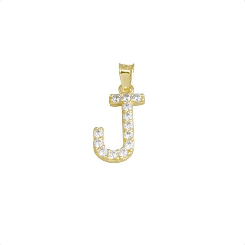 Dije Letra Inicial J  VAROURO | Oro 10k + Cadena Regalo Envío Gratis.