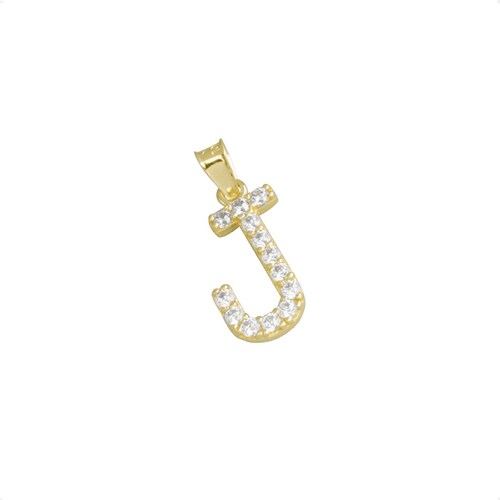 Dije Letra Inicial J  VAROURO | Oro 10k + Cadena Regalo Envío Gratis.