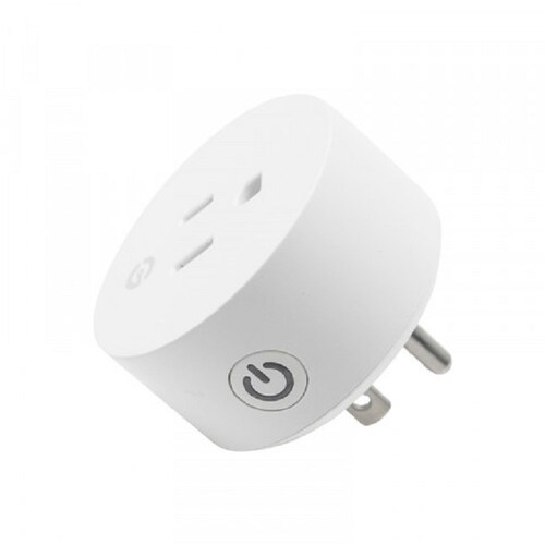 Enchufe inteligente Getttech Wish 2.4Ghz, compatible Alexa y Google home Blanco (GSW-71002)