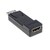 Adaptador Negro DisplayPort a HDMI Macho Hembra Windows Linux Mac PC LAP