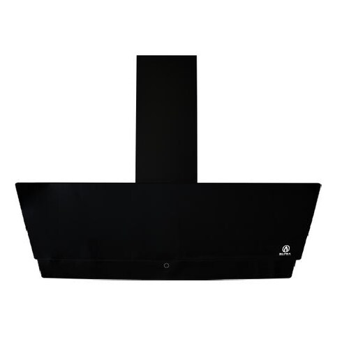 Campana de pared de cristal templado y parrilla empotrable de gas SUPRA combo SONDRIO campana extractora de 90 cm parrilla cubierta de cristal templado color negro