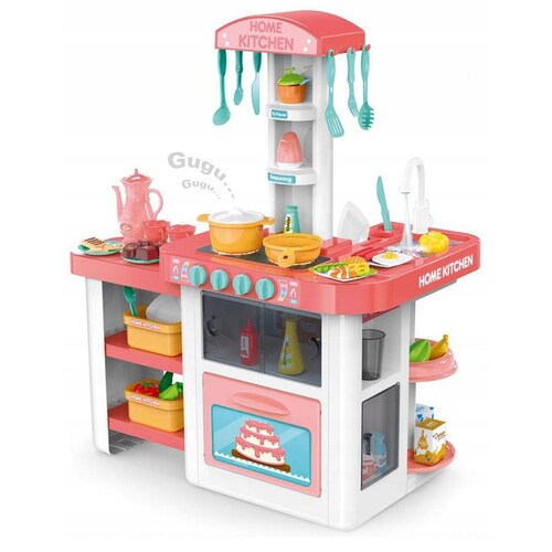 Cocina Home Kitchen 55 Accesorios Rosa