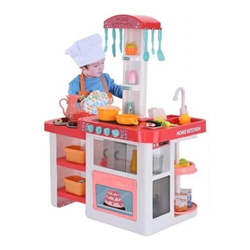 Cocina Home Kitchen 55 Accesorios Rosa