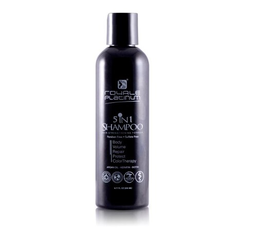 Shampoo Para Cabello 5 En 1 De Aceite De Argán Royale 200ml