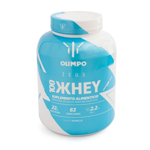 MDN - Proteína en polvo para reconstruir 2.2 kg-5 LB / Whey Olimpo Zeus / Sabor Vainilla