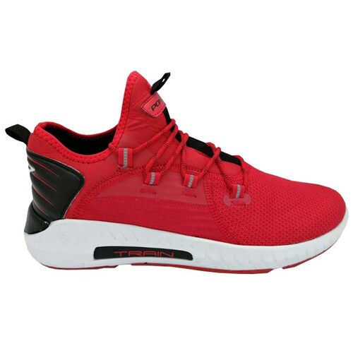 Tenis Deportivo Runing Pontiac Hombre Caballero Correr 314 Rojo