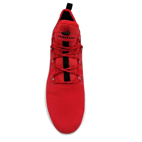 Tenis Deportivo Runing Pontiac Hombre Caballero Correr 314 Rojo