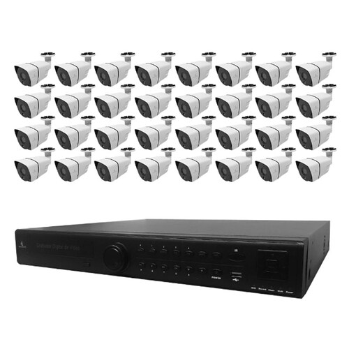 Kit Cctv Circuito Cerrado Vigilancia Video 2k Ahd 32 Camaras