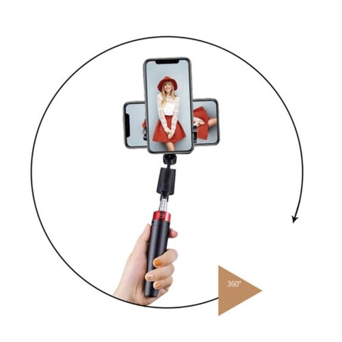 Palo Selfie Tripode Bluetooth Selfie Stick con Control Remoto