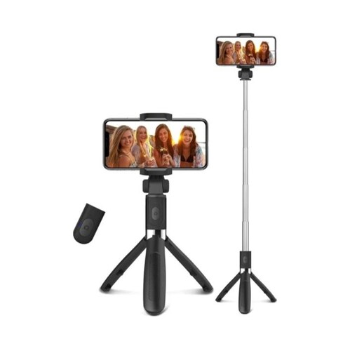 Palo Selfie Tripode Bluetooth Selfie Stick con Control Remoto
