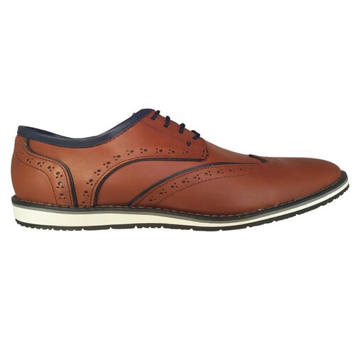 ZAPATO DERBY PARA HOMBRE FULL BROGUE  PEPE TAMAYO MOD: 4000 PIEL 
