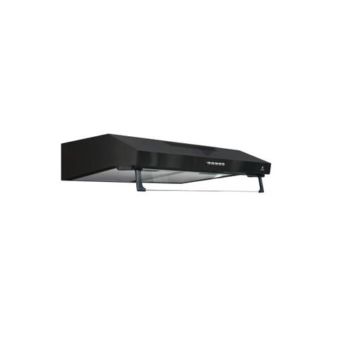 Campana extractora en acero inoxidable color negro de 50 cm SUPRA NUBE N-50 campana de cocina extractora de 3 velocidades 