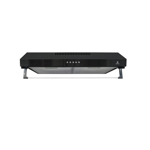 Campana extractora en acero inoxidable color negro de 50 cm SUPRA NUBE N-50 campana de cocina extractora de 3 velocidades 