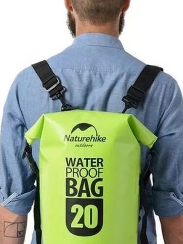 Bolsa Seca Impermeable Dry Bag Mochila 20l Naturehike