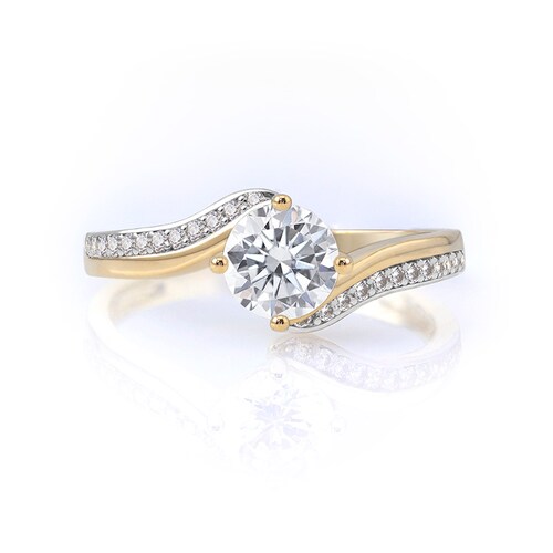 ANILLO DE COMPROMISO MARBELLA ORO 10K ABBA JOYAS