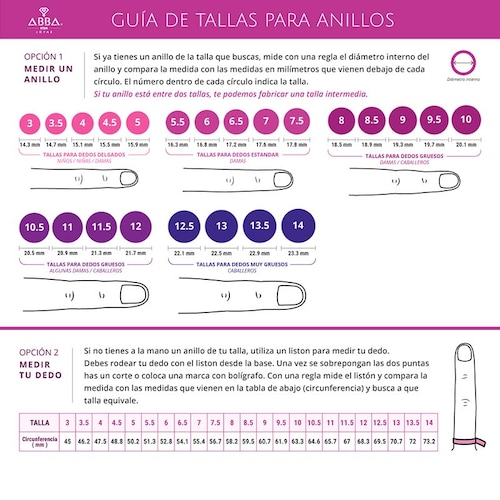 ANILLO DE COMPROMISO MARBELLA ORO 10K ABBA JOYAS