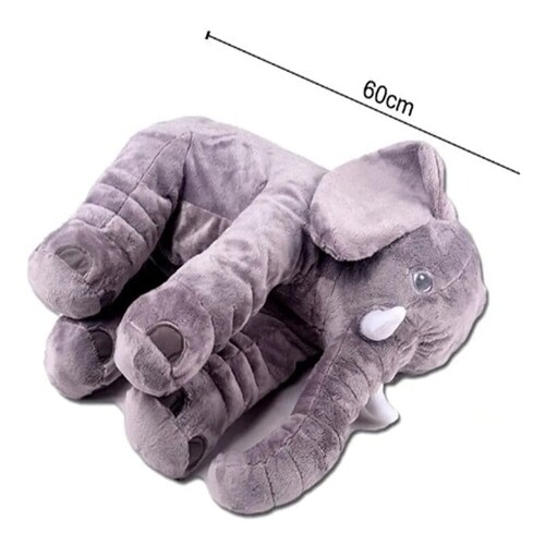 ELEFANTE ALMOHADA DE FELPA PARA BEBE 65 CM GRANDE