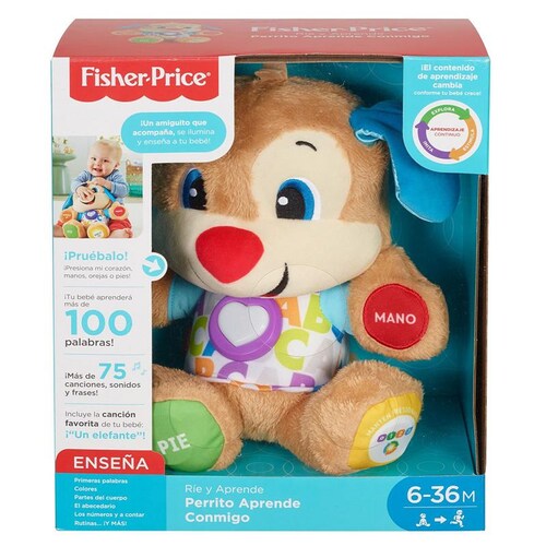 Peluche Fisher Price Ríe y Aprende Hermanito