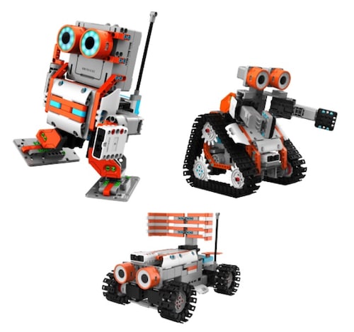 ASTROBOT - Robot Armable de Lujo de 371Piezas, 5 Servomotes Robóticos